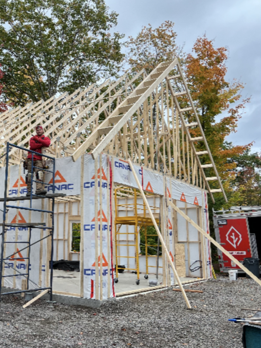 Construction d'un garage par CHN Patio